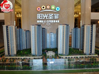 查看阳光圣菲规划图大图 阳光圣菲规划图