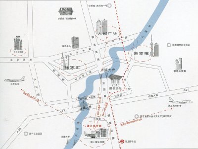 查看浦江华侨城位置图大图 浦江华侨城位置图