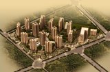 大学城里非中心地段的小型社区，社区景观优美。
