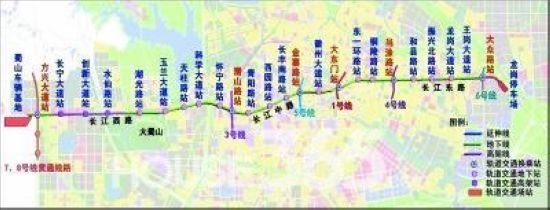 合肥地铁2号线今年启动 沿线楼盘借势引关注