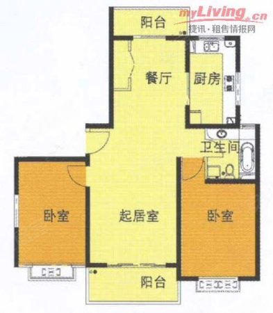 看房方便 价格实惠 龙祥公寓二手房 2室2厅1卫 200万元 上海58