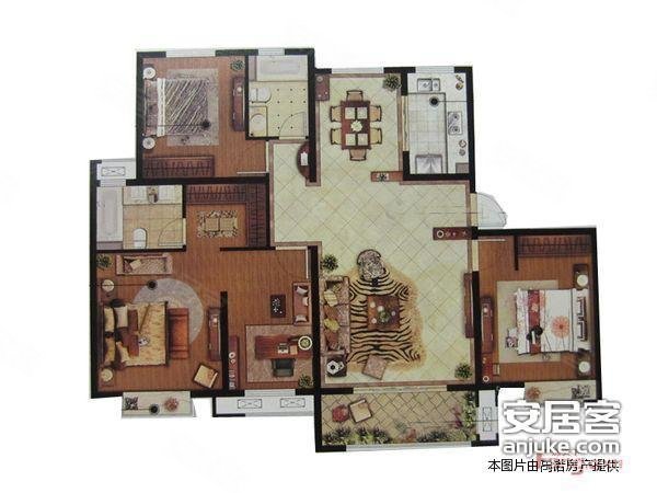 新城旭辉府户型图,金山新城旭辉府户型图,旭辉城户型图_大山谷图库