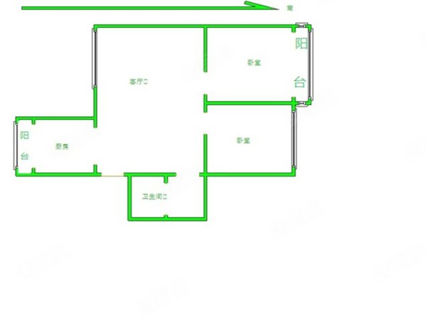 滨河承泽苑 房产证满2年 2000年建设 装修好 南北通透