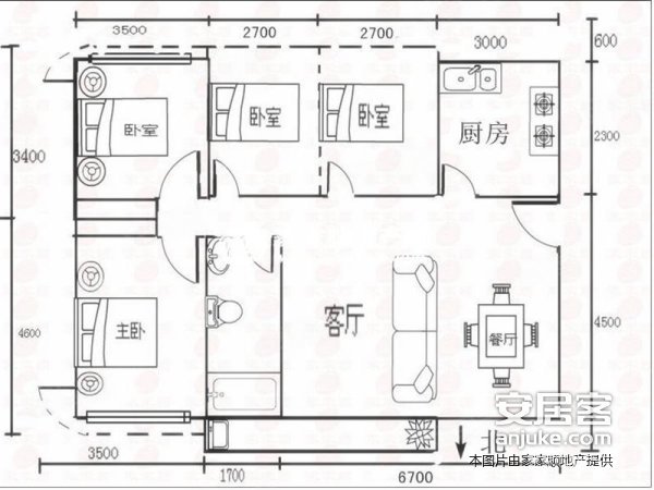 聚宝盆之地,豪装四房,双公园环抱,省级学位,满五唯一看花园