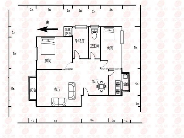 丽日豪庭 地铁上盖物业 园林小区 空间实用 南北对流