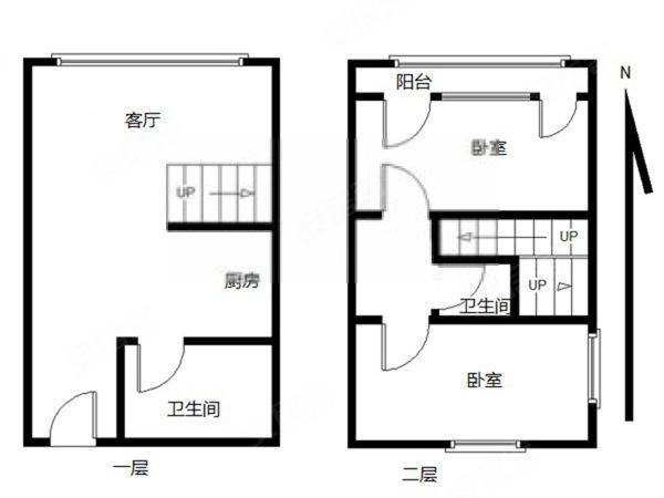 地铁口 时尚复式楼 买一层送一层 好房就这一套