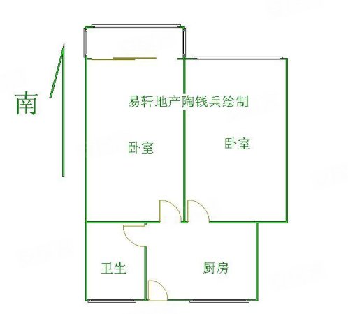 达丰新村经典两房,交通方便,低总价,采光无遮挡,看房方便!