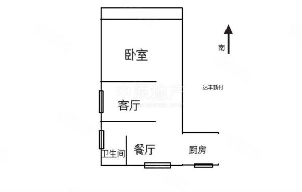 达丰新村,内环内,黄金楼层,户型正气,近地铁,近环球港